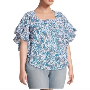 Terra&Sky paisley Top